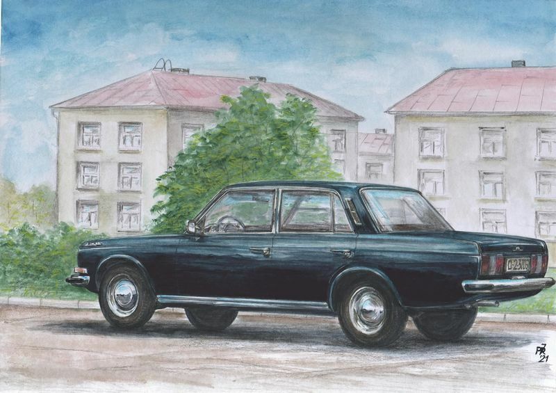 North Korean Car Paintings