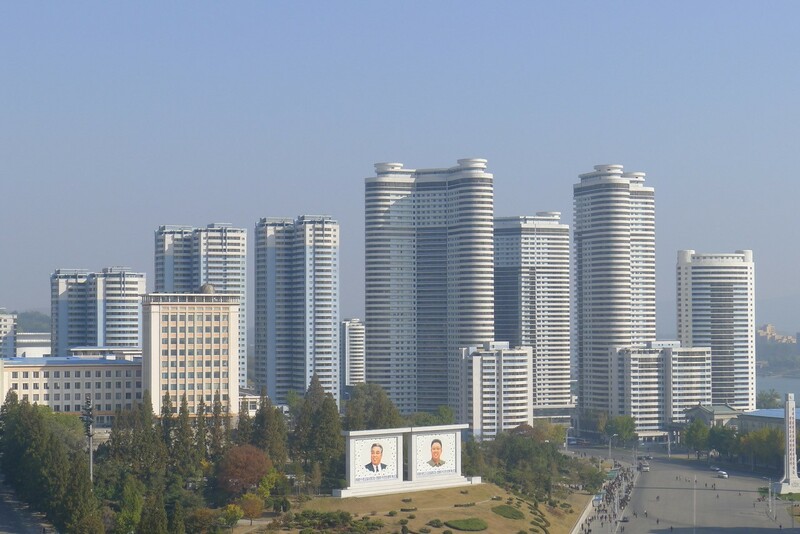 Changjon Street Pyongyang