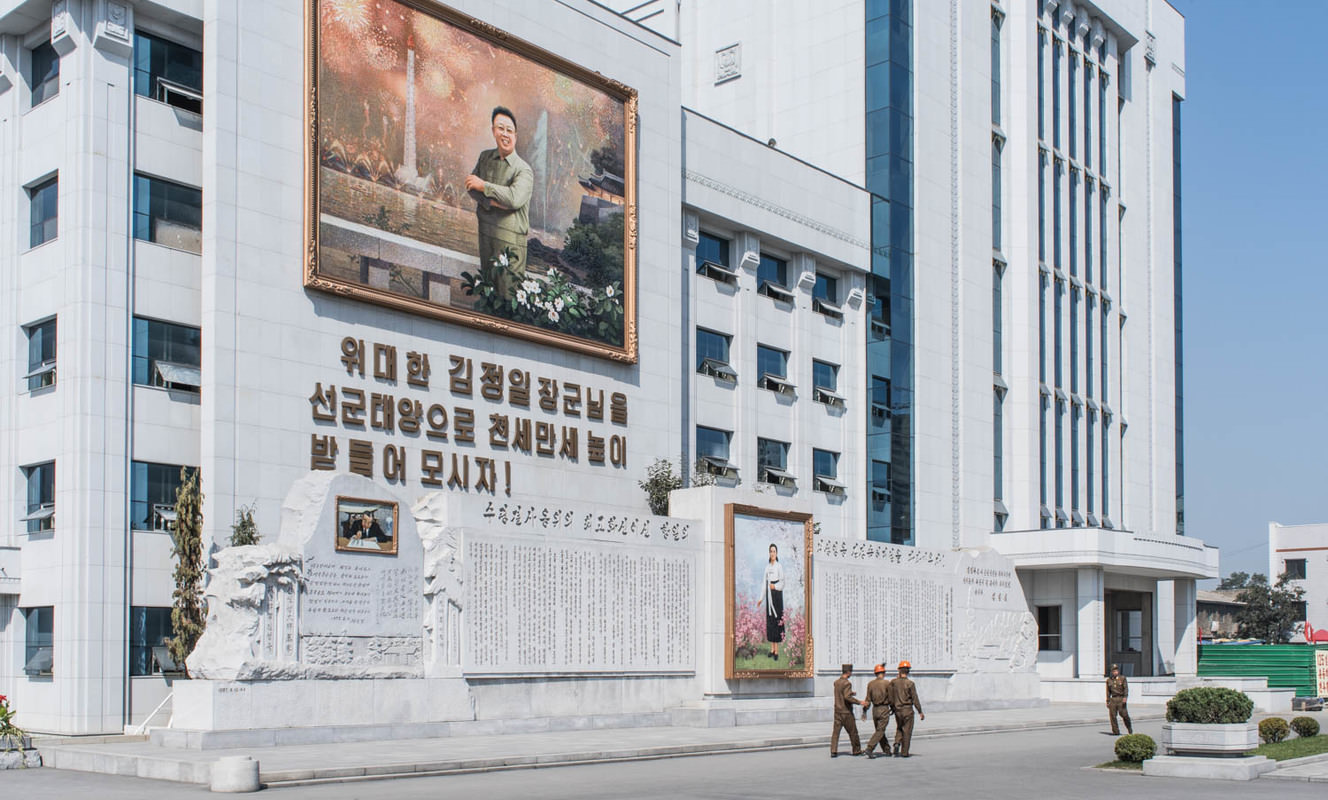 Large mansudae art studio pyongyang north korea 