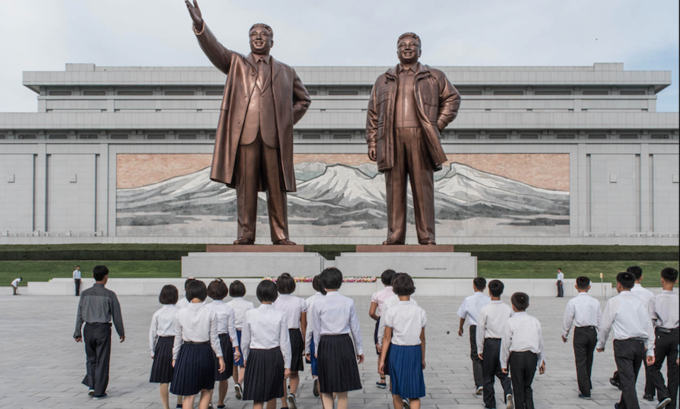 Large pyongyang mansudae grand monument